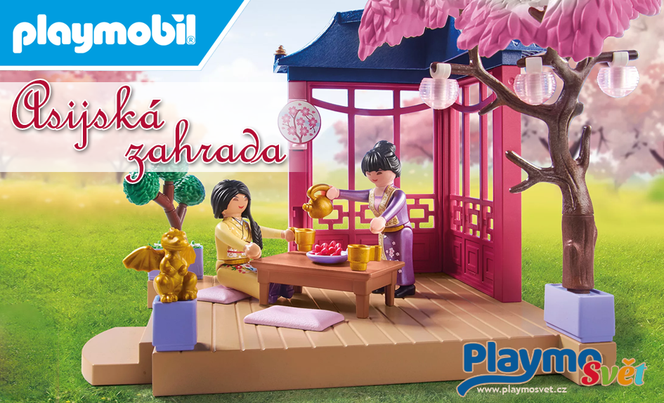 Playmobil asijská zahrada