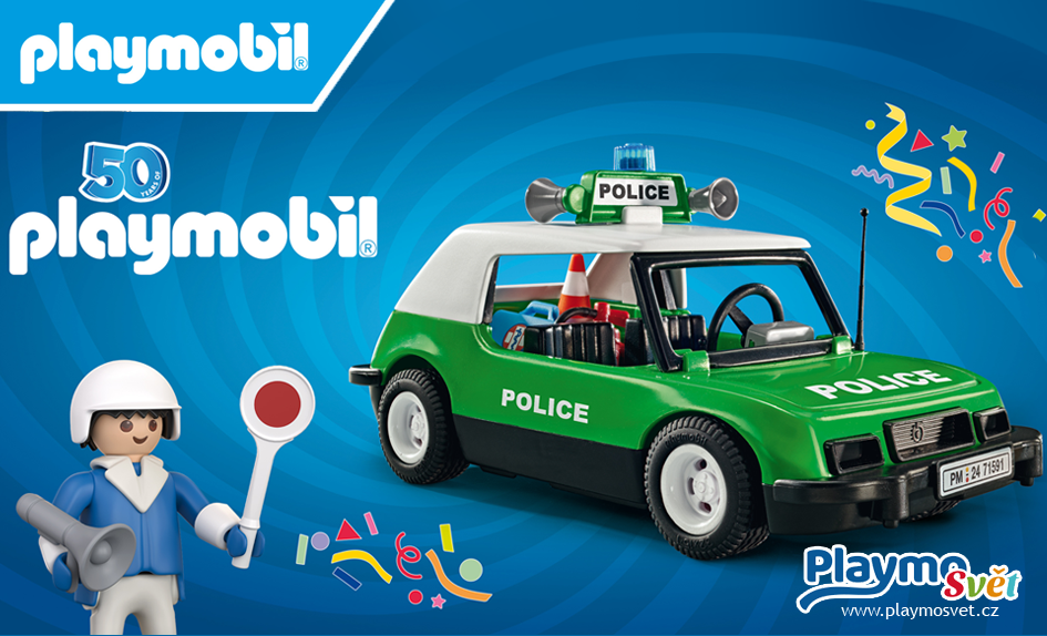 Playmobil policejní auto