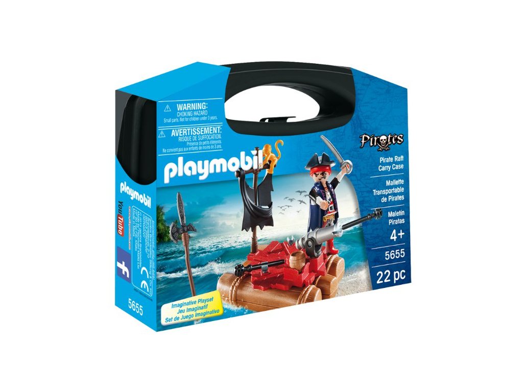 Přenosný kufřík Pirát PLAYMOBIL® 5655