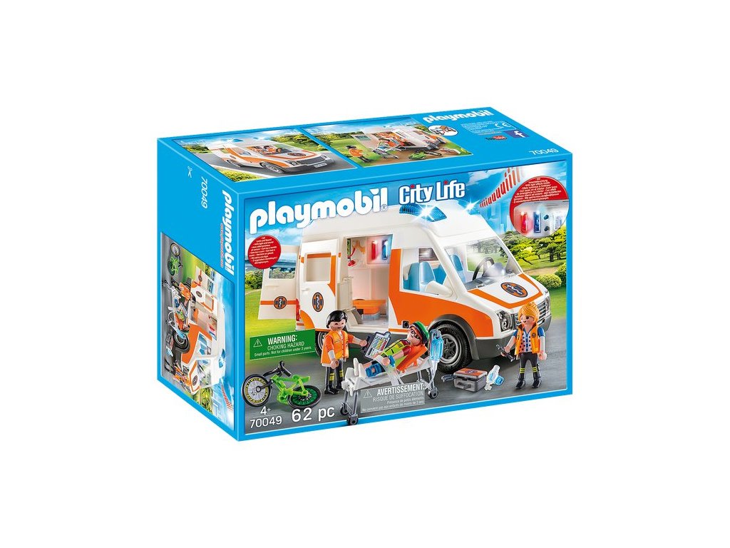 AMBULANCE SE SVĚTLY playmobil 70049
