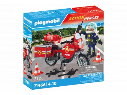 Hasičská motorka PLAYMOBIL® 71466