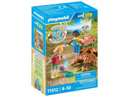 Péče o ježky PLAYMOBIL® 71512