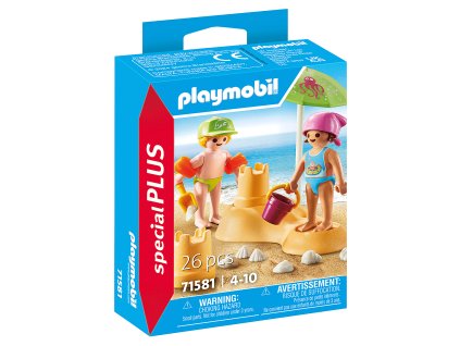 Děti na pláži PLAYMOBIL® 71581