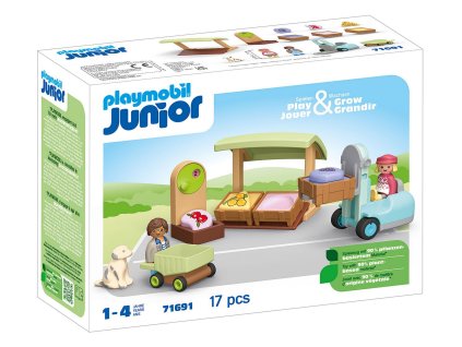 Stánek s biopotravinami PLAYMOBIL® 71691