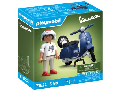 Vespa 150 Sprint Veloce - modrá PLAYMOBIL®71622