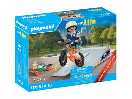 Skateboard s rampou PLAYMOBIL® 71798