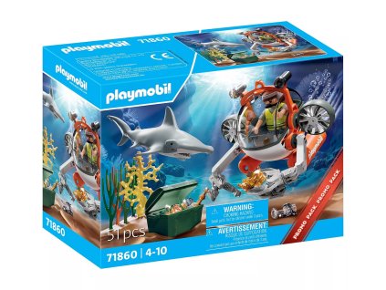 Ponorka a honba za pokladem PLAYMOBIL® 71860