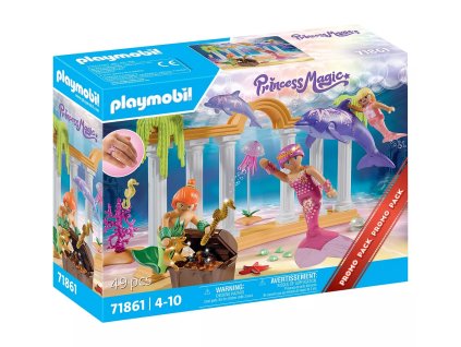 Mořské panny s delfíny a pokladem PLAYMOBIL® 71861