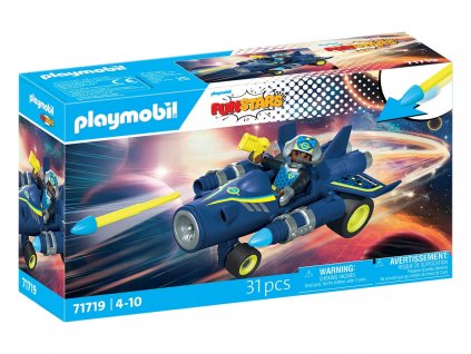Závoďák: Vesmírný tryskáč PLAYMOBIL® 71719