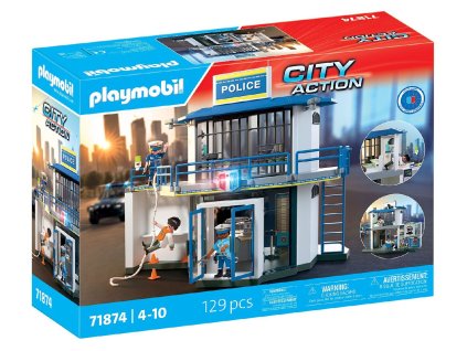 Policejní služebna s vyšetřovatelnou PLAYMOBIL® 71874
