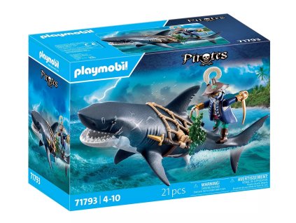 Pirát se žralokem PLAYMOBIL® 71793