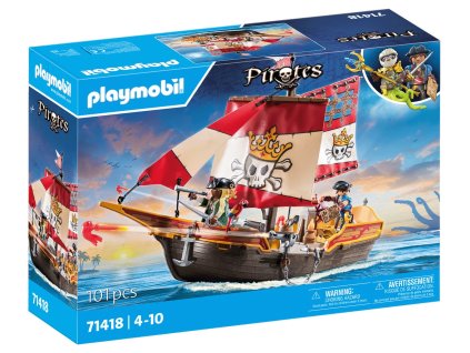 Pirátská loď PLAYMOBIL® 71418