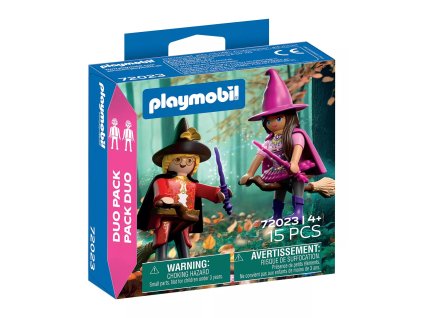 DuoPack Čarodějka s čarodějem PLAYMOBIL® 72023