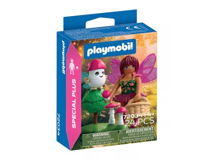 Lesní víla s pomocníkem PLAYMOBIL® 72034