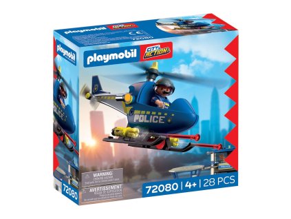 Policejní vrtulník PLAYMOBIL® 72080