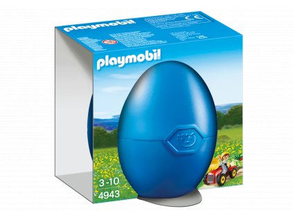 Velikonoční vajíčko Chlapec s traktorem PLAYMOBIL® 4943