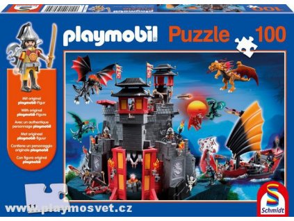 Puzzle Dračí hrad (Playmobil)