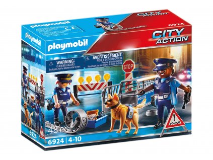 Policejní zátaras PLAYMOBIL® 6924