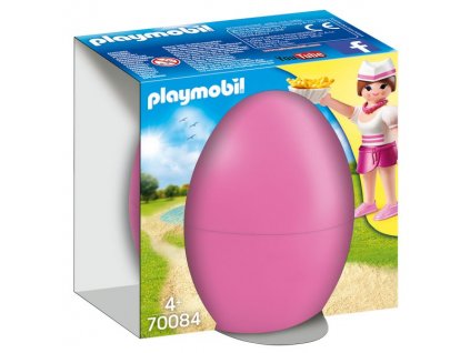 Velikonoční vajíčko Servírka s pultem PLAYMOBIL® 70084