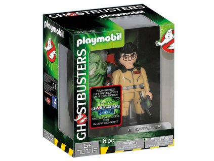 GHOSTBUSTERS™ SBĚRATELSKÁ FIGURKA E. SPENGLER playmobil 70173