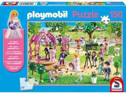 Puzzle Svatba (Playmobil)