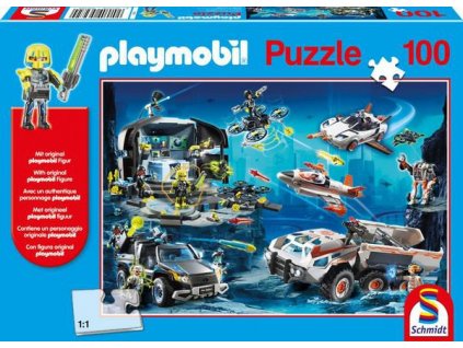 Puzzle Agenti (Playmobil)