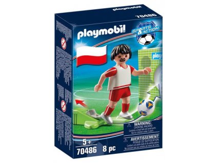 FOTBALISTA POLSKO playmobil 70486