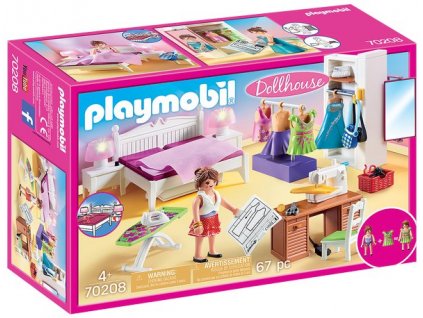 Ložnice s šicím strojem PLAYMOBIL® 70208