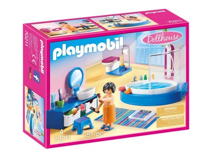 Koupelna s vanou PLAYMOBIL® 70211