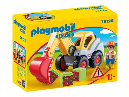 Lžícový bagr PLAYMOBIL® 70125