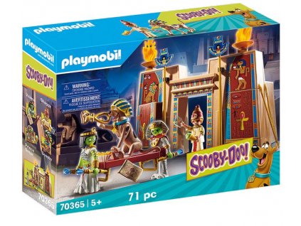 SCOOBY-DOO! Dobrodružství v Egyptě playmobil 70365  + Dárek zdarma: Samolepky Scooby-Doo!