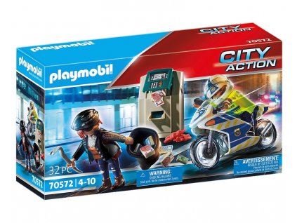 Policejní motorka PLAYMOBIL® 70572