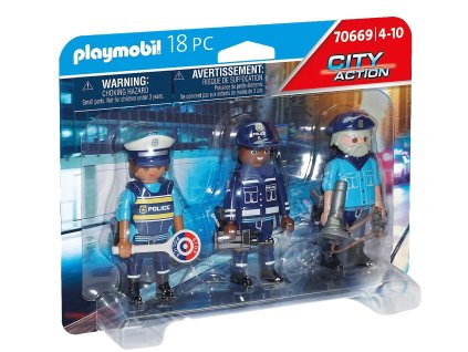 Set figurek Policie PLAYMOBIL® 70669