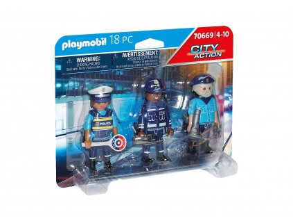 Set figurek Policie PLAYMOBIL® 70669