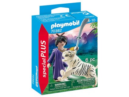 Asijská bojovnice s tygrem PLAYMOBIL® 70382