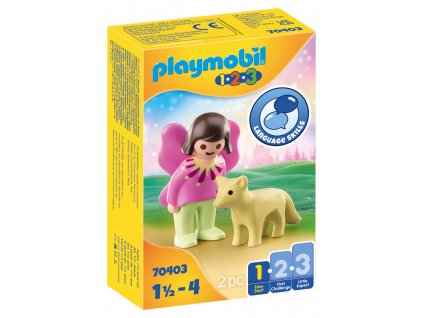 Vílí kamarádka s liškou PLAYMOBIL® 70403