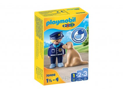 Policista se psem PLAYMOBIL® 70408