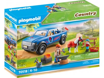 Mobilní podkovářství PLAYMOBIL® 70518