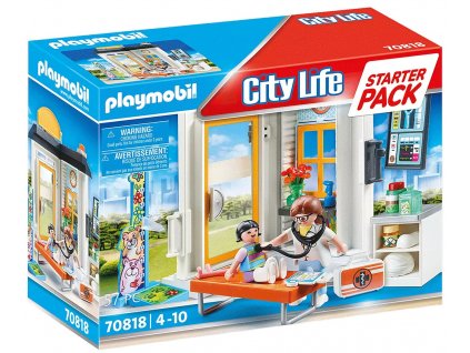 Starter Pack Dětská lékařka Playmobil 70818