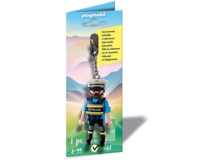 Klíčenka Policista PLAYMOBIL® 70648