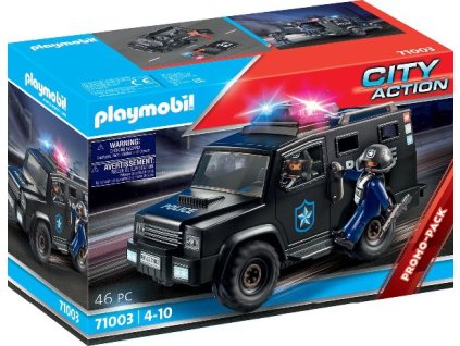 SWAT TRUCK playmobil 71003 (poškozený obal)