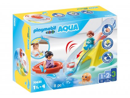 Koupací ostrov se skluzavkou PLAYMOBIL® 70635