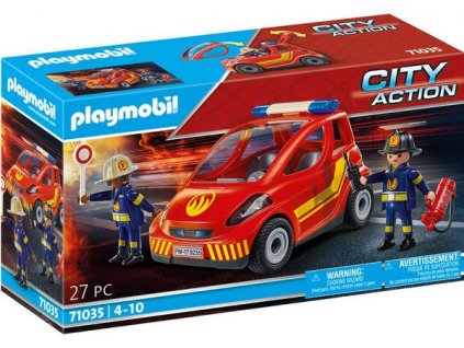 Malé hasičské auto PLAYMOBIL® 71035
