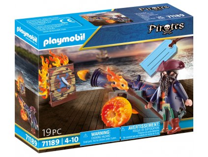 Pirát s dělem PLAYMOBIL® 71189