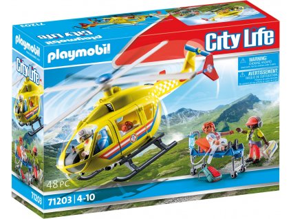 Záchranářský vrtulník PLAYMOBIL® 71203