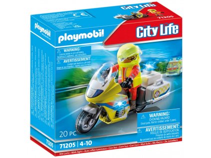 Záchranářský motocykl PLAYMOBIL® 71205