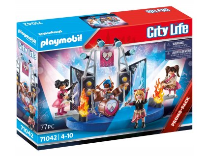 Hudební skupina Playmobil 71042