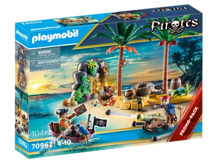 Pirátský ostrov pokladů PLAYMOBIL® 70962