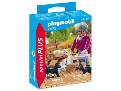 Babička s kočkami PLAYMOBIL® 71172