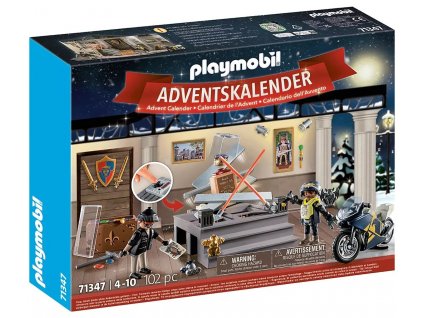 Adventní kalendář Policie PLAYMOBIL® 71347